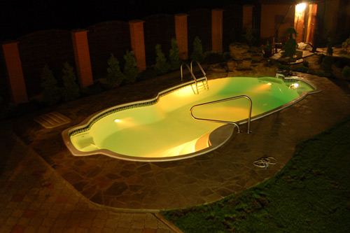 Светодиодная подсветка для бассейна